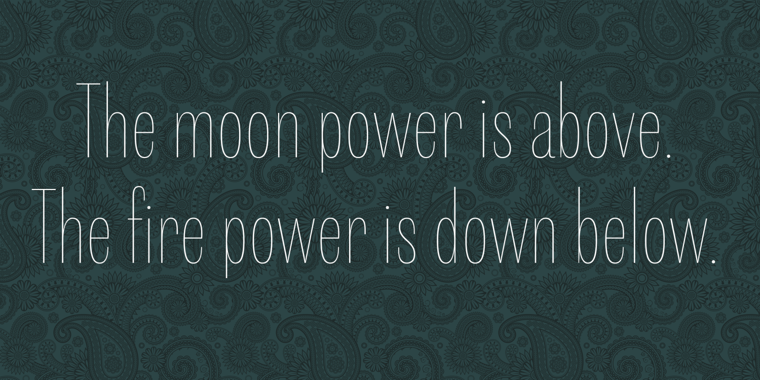 Shiva Font Poster #2