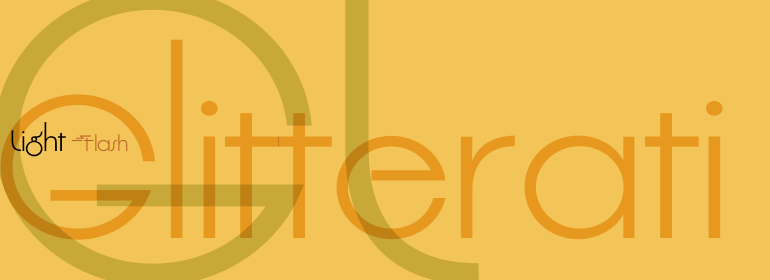 Glitterati Font Poster #1
