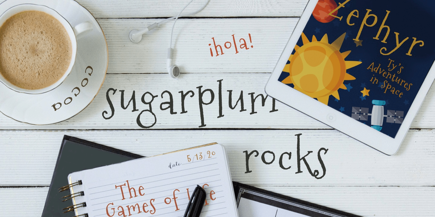 Sugarplum Regular Font Poster #1