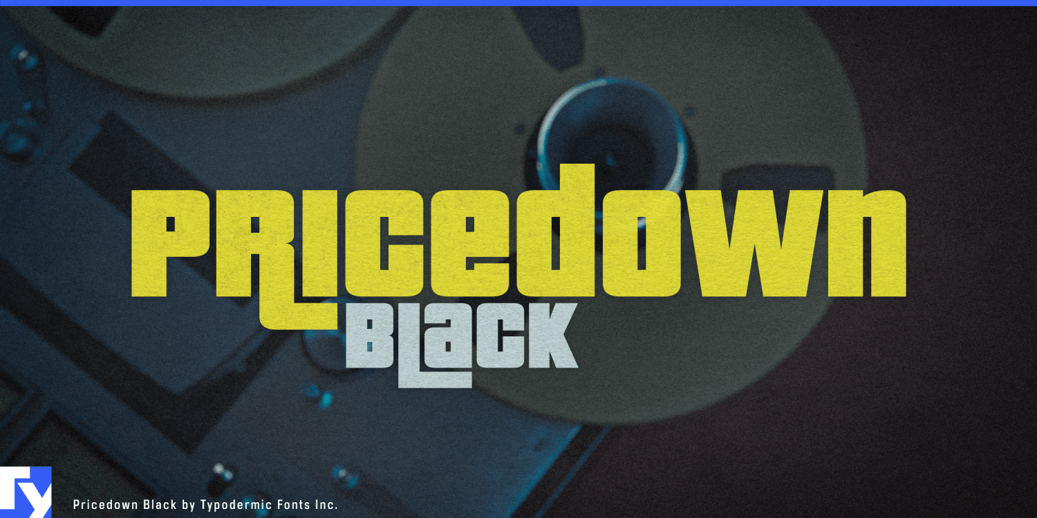 Pricedown Bl Font Poster #1