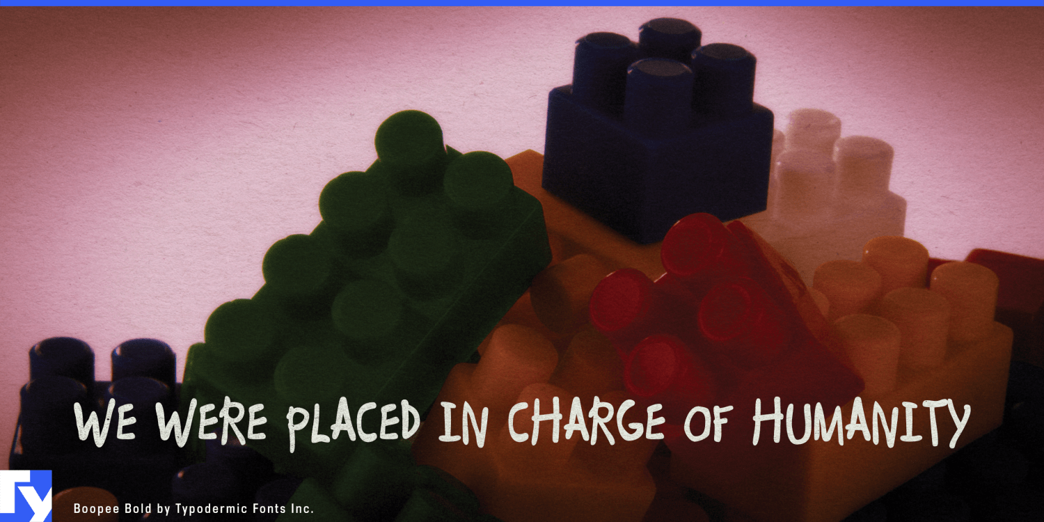 Boopee Font Poster #1