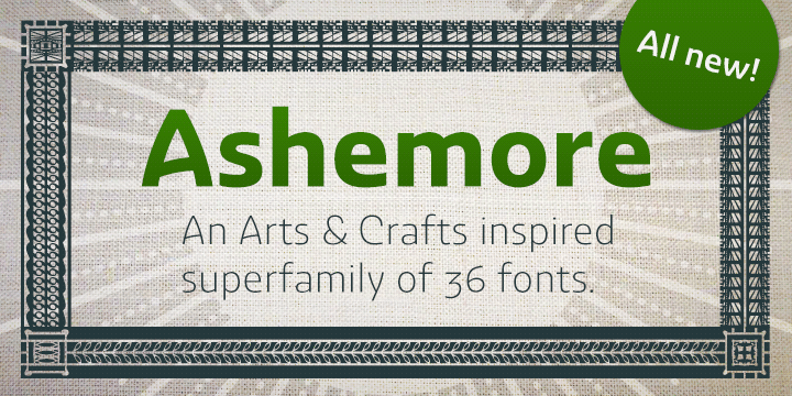 Ashemore Font Poster #1