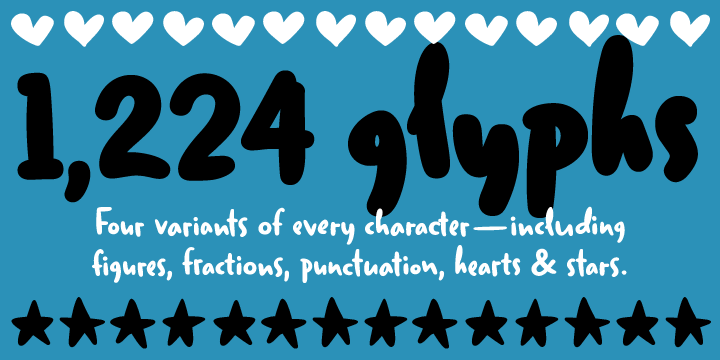 Duffy Script Font Poster #1