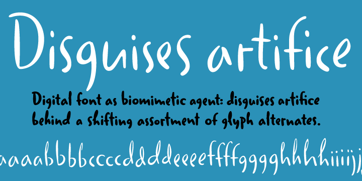 Duffy Script Font Poster #1