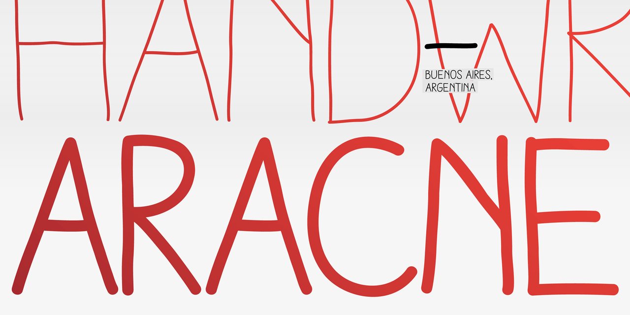 Aracne Font Poster #1