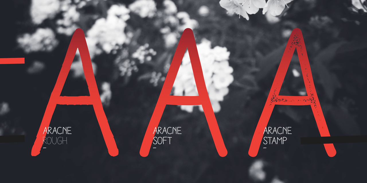 Aracne Font Poster #1