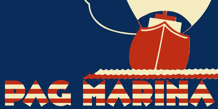 PAG Marina Font Poster #1