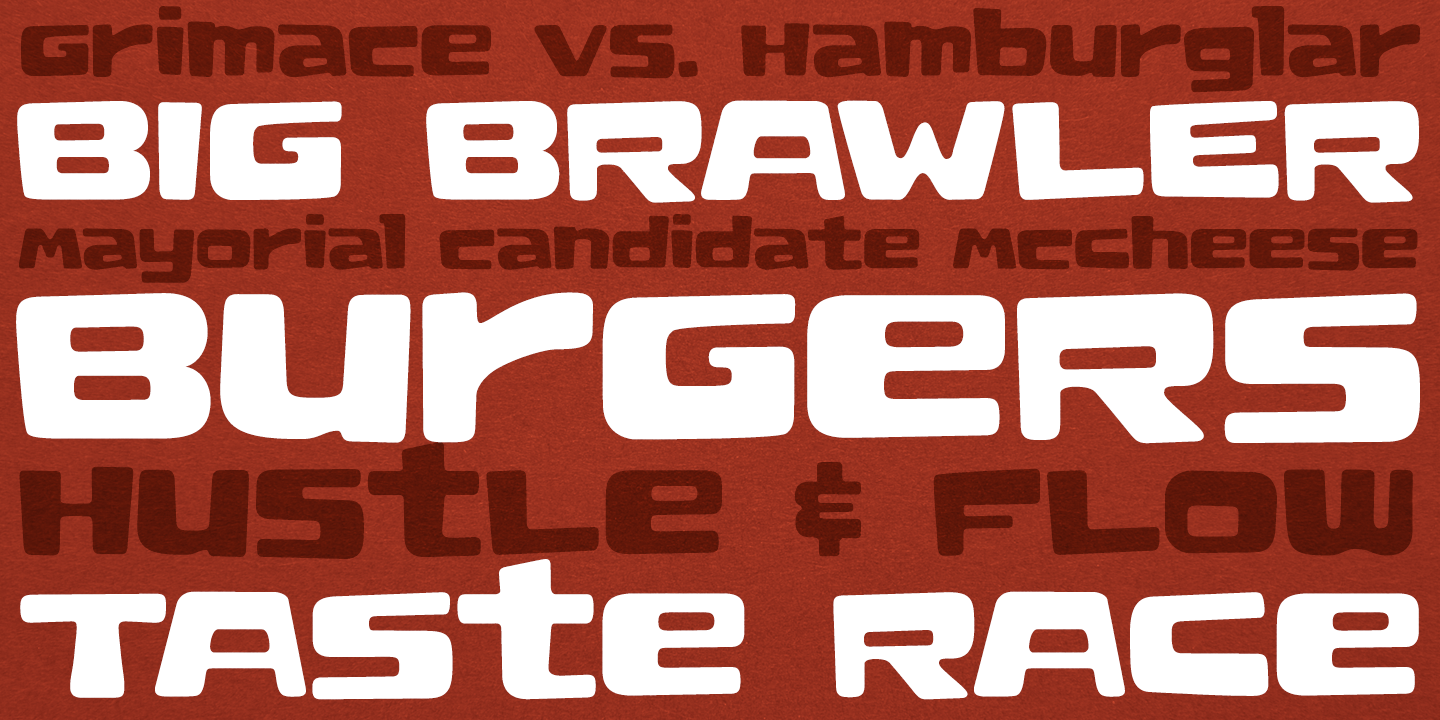 Ruthless Font Poster #1