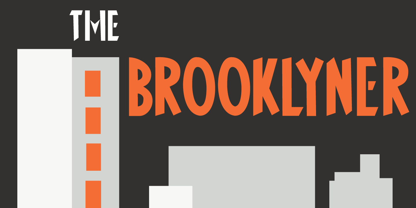 Brooklyner Font Poster #1