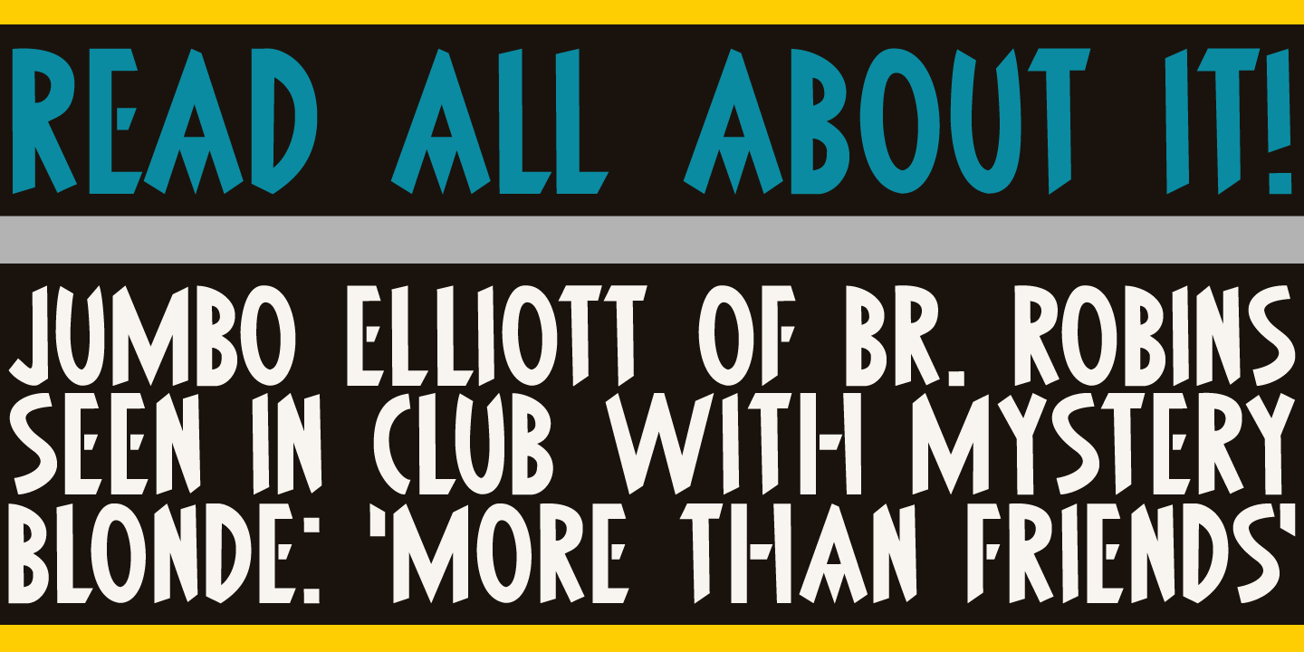 Brooklyner Font Poster #3