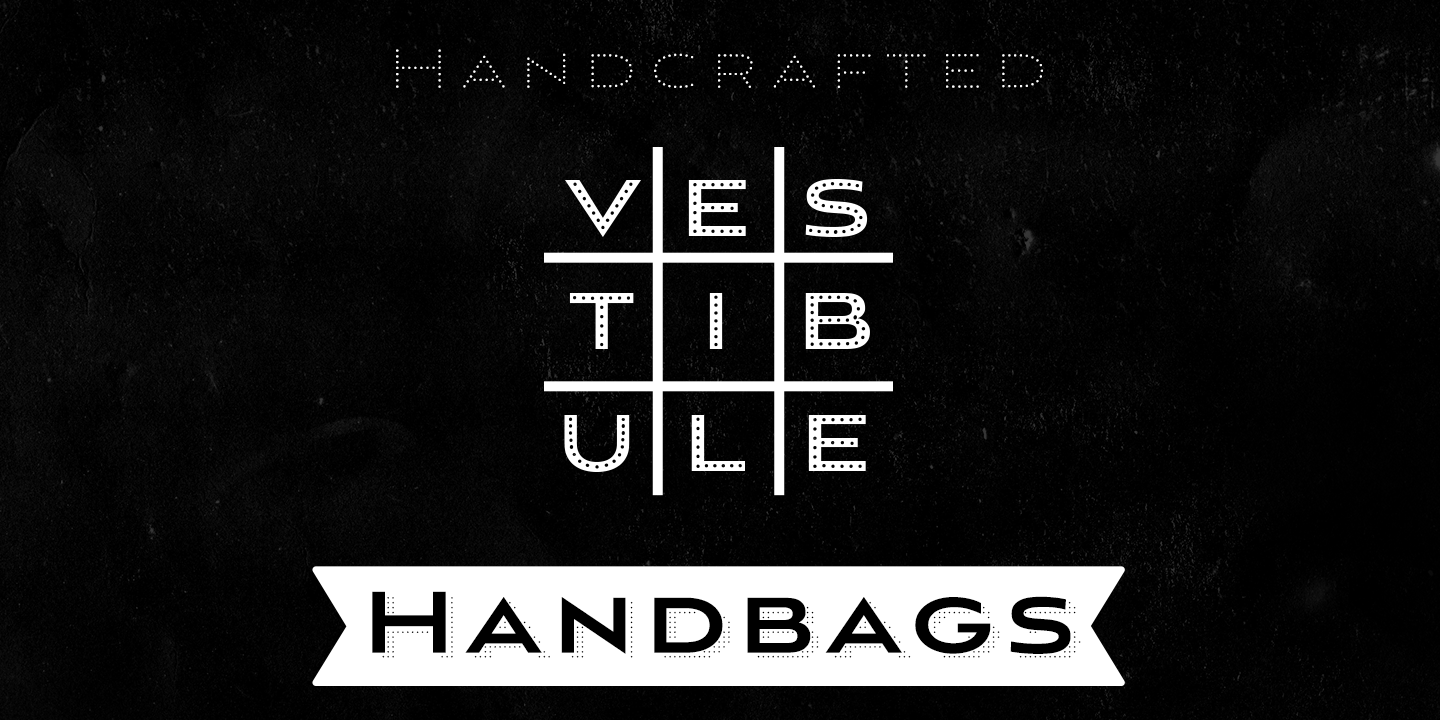 Aviano Sans Layers Font Poster #1