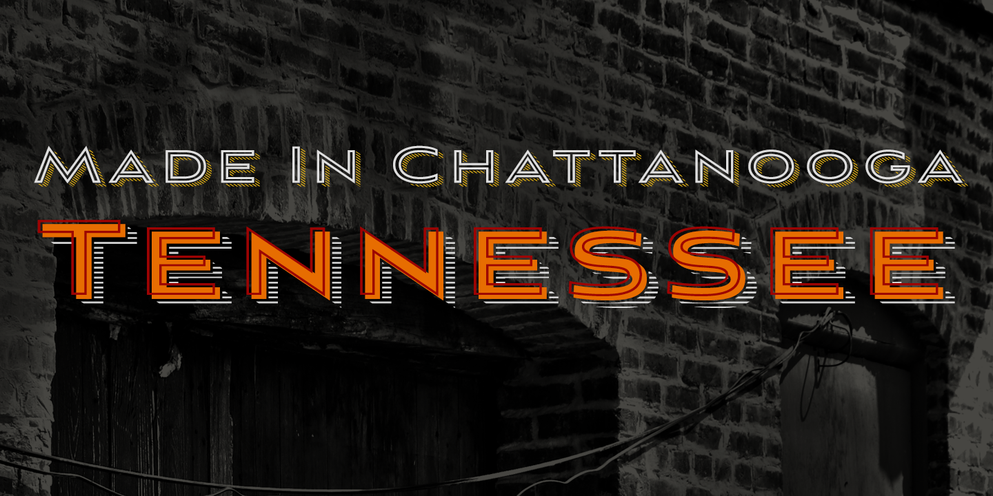 Aviano Sans Layers Font Poster #1