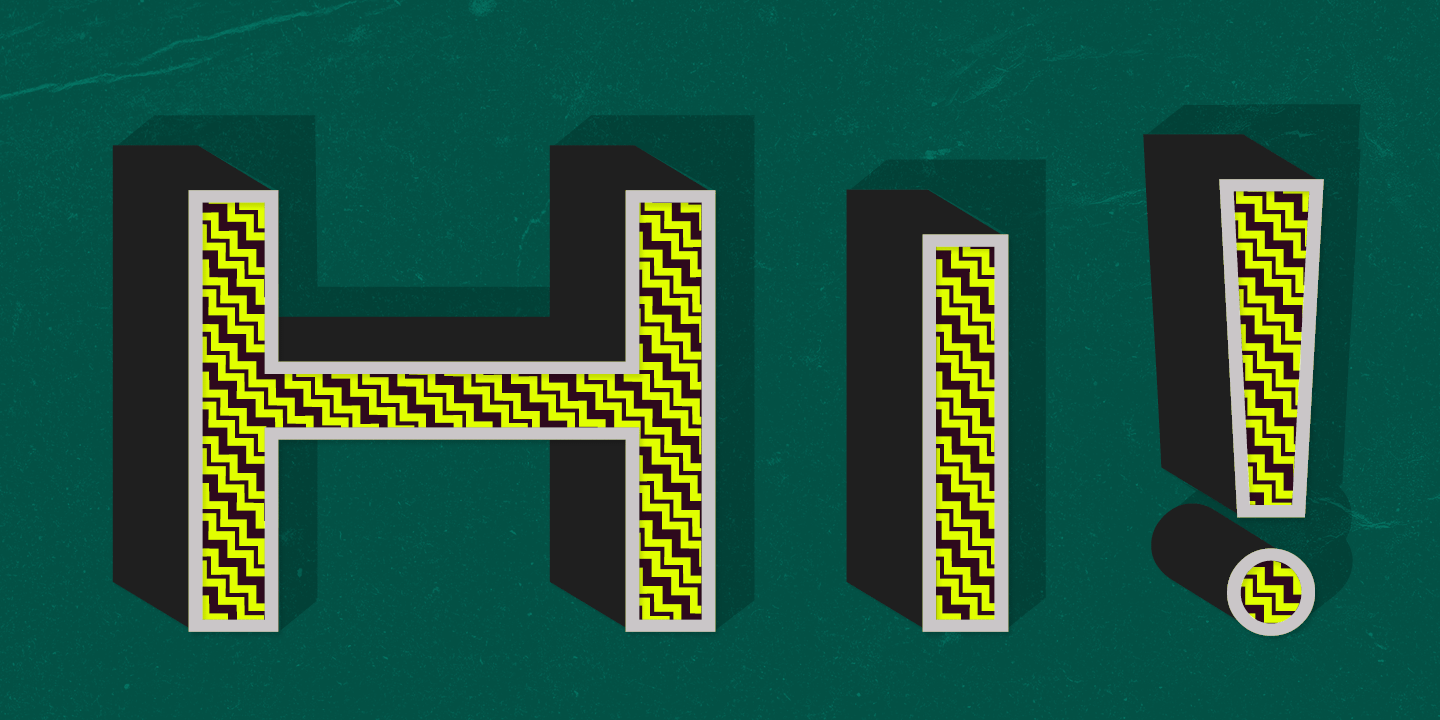 Aviano Sans Layers Font Poster #1