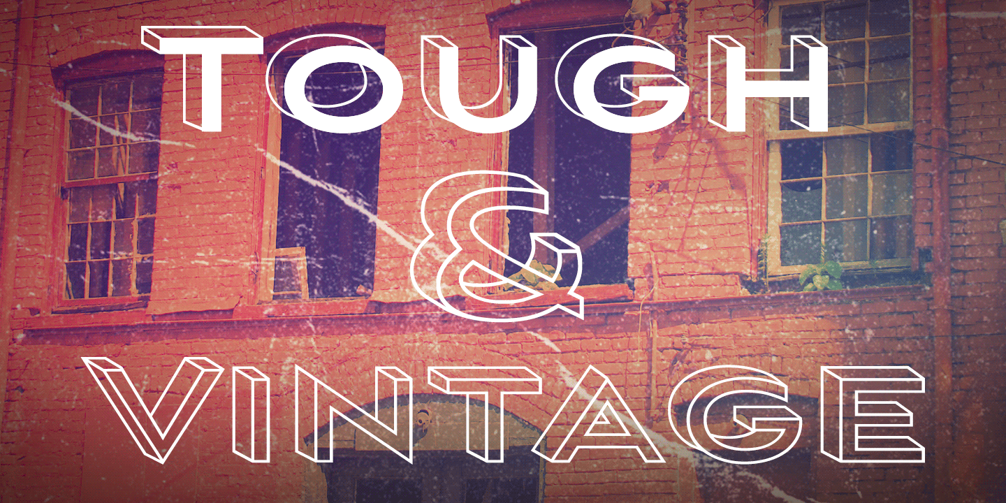 Aviano Sans Layers Font Poster #1