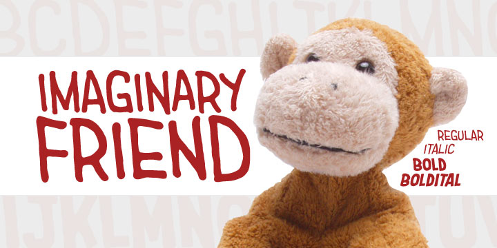 Imaginary Friend BB Font Poster #1