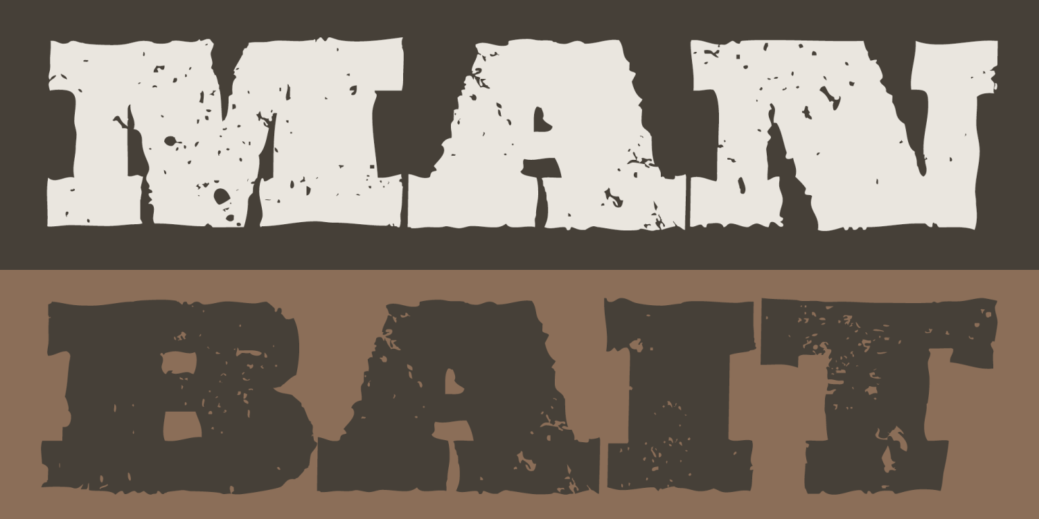 Wickenburg Font Poster #1