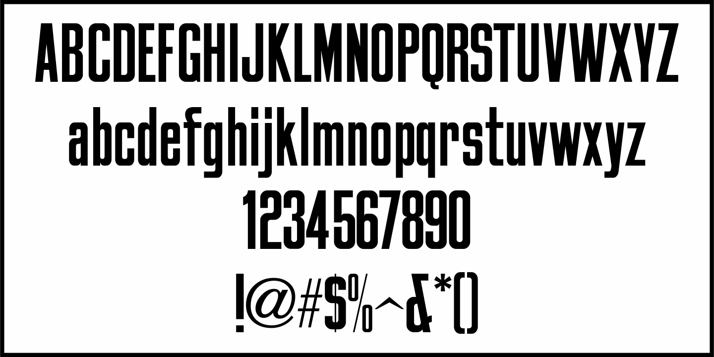 Brochure Sans Font Poster #1