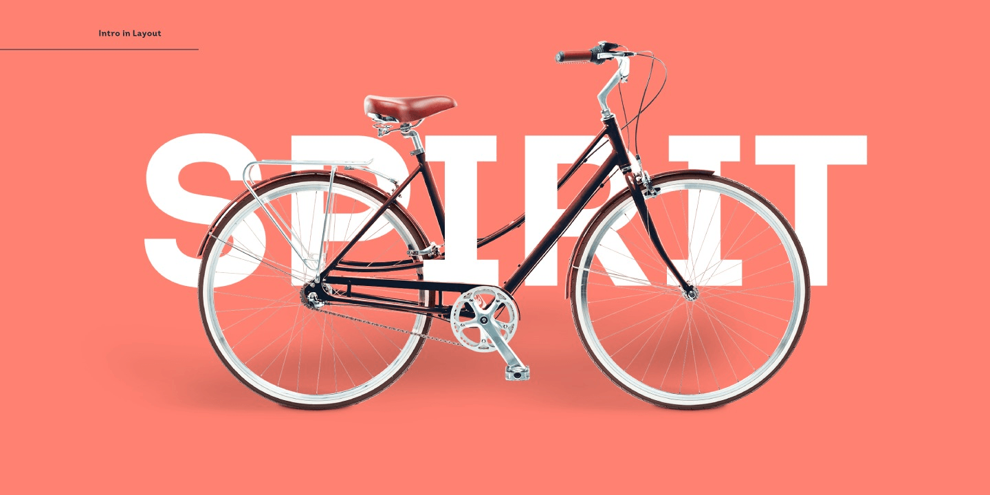 Intro Font Poster #1