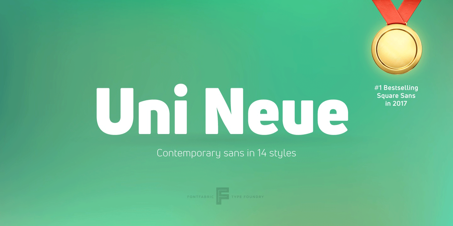 Uni Sans Font Poster #1
