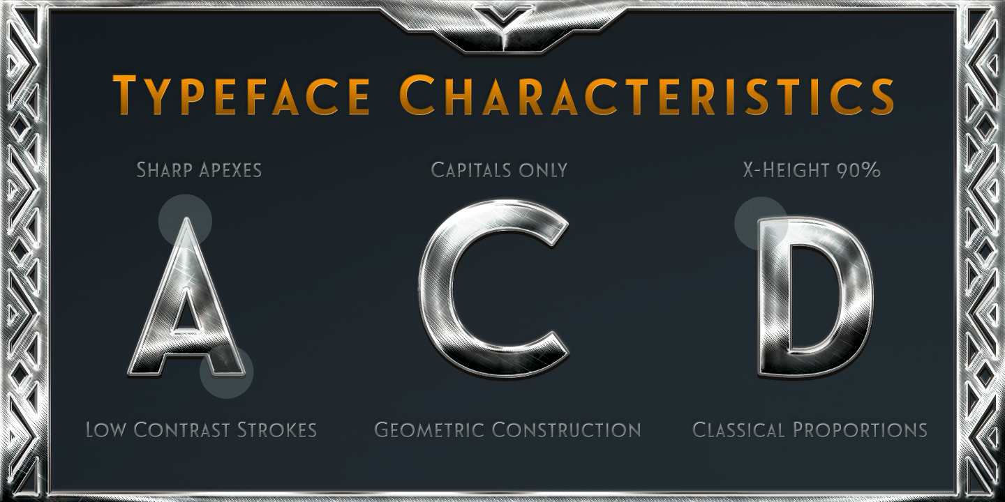 Le Havre Titling Font Poster #1