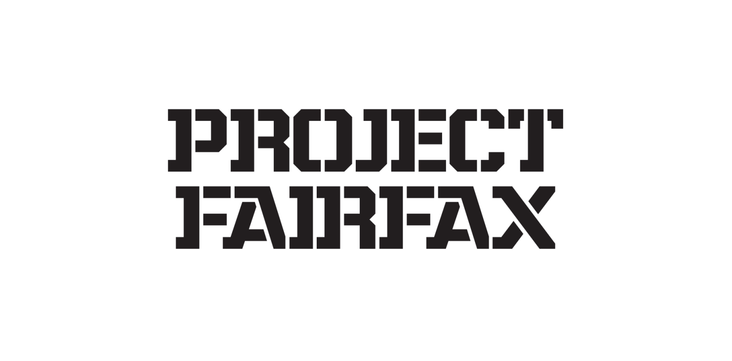 Project Fairfax Font Poster #1