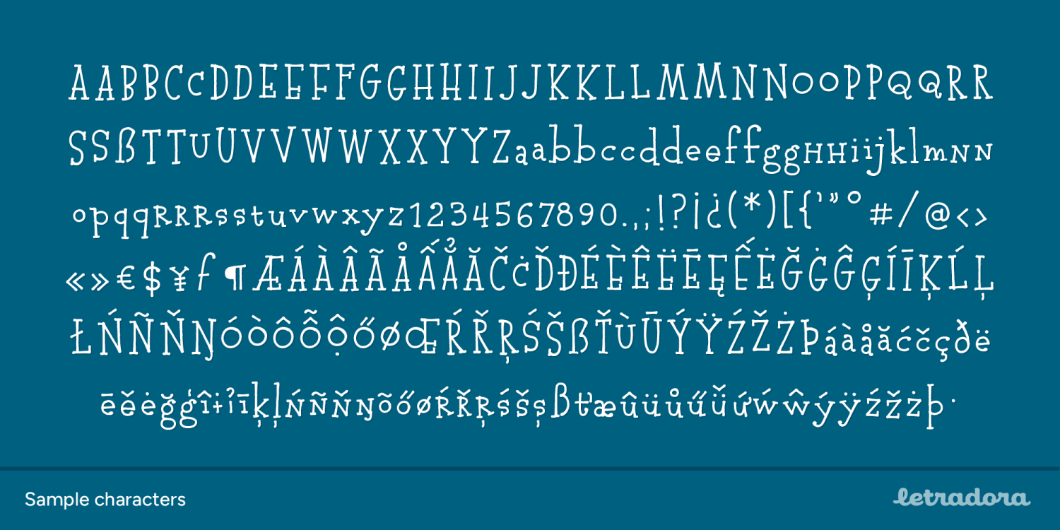 Pocket Serif Font Poster #1