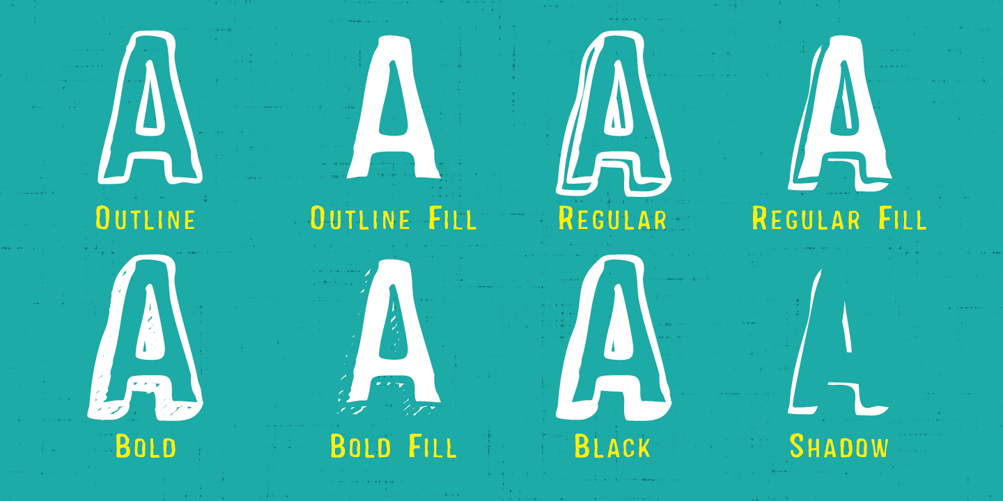 Sparhawk Font Poster #1