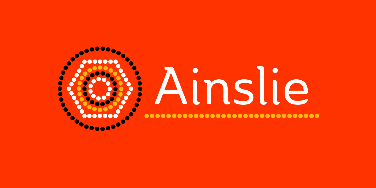 Ainslie Font Poster #1