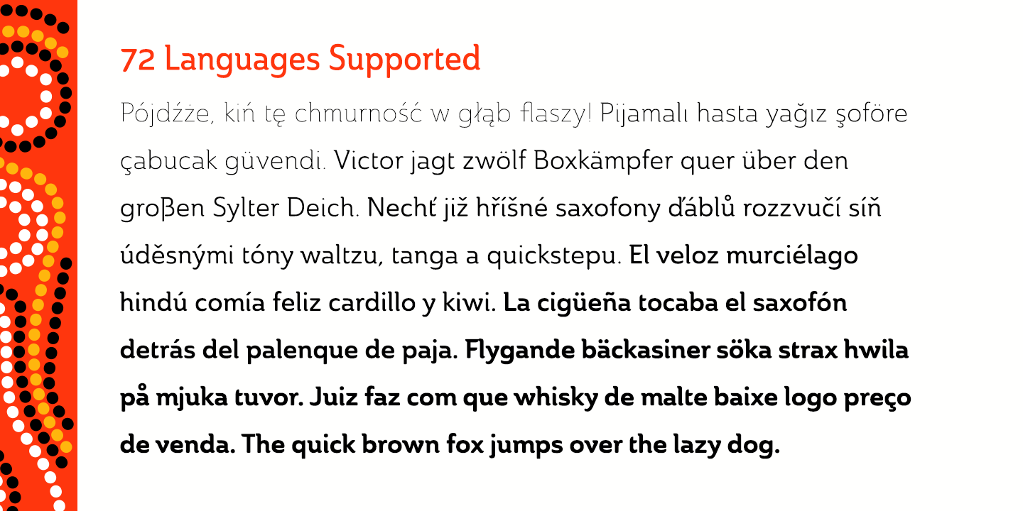 Ainslie Font Poster #1