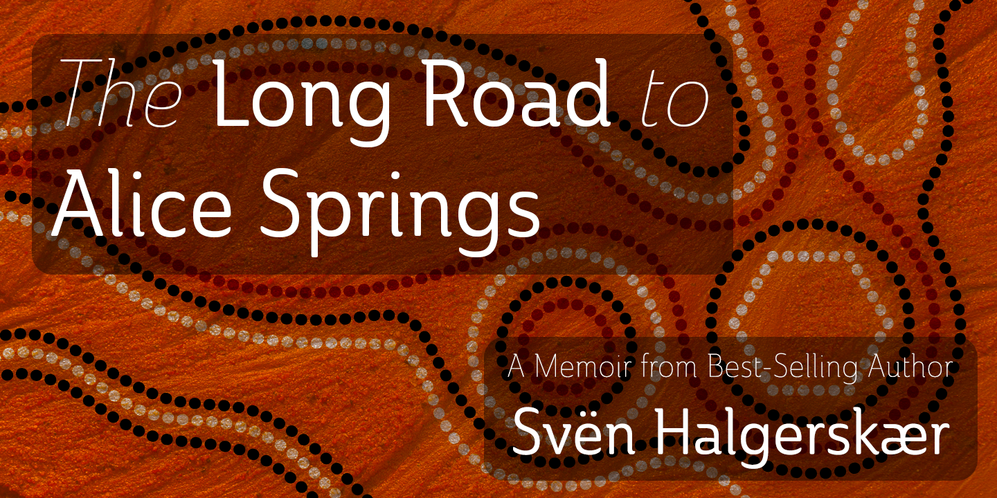 Ainslie Font Poster #1