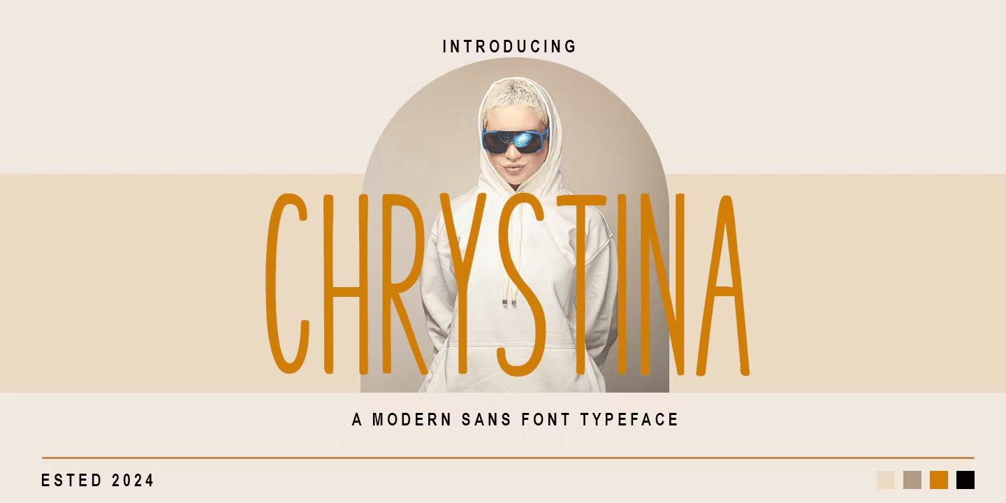 Chrystina Font Poster #1