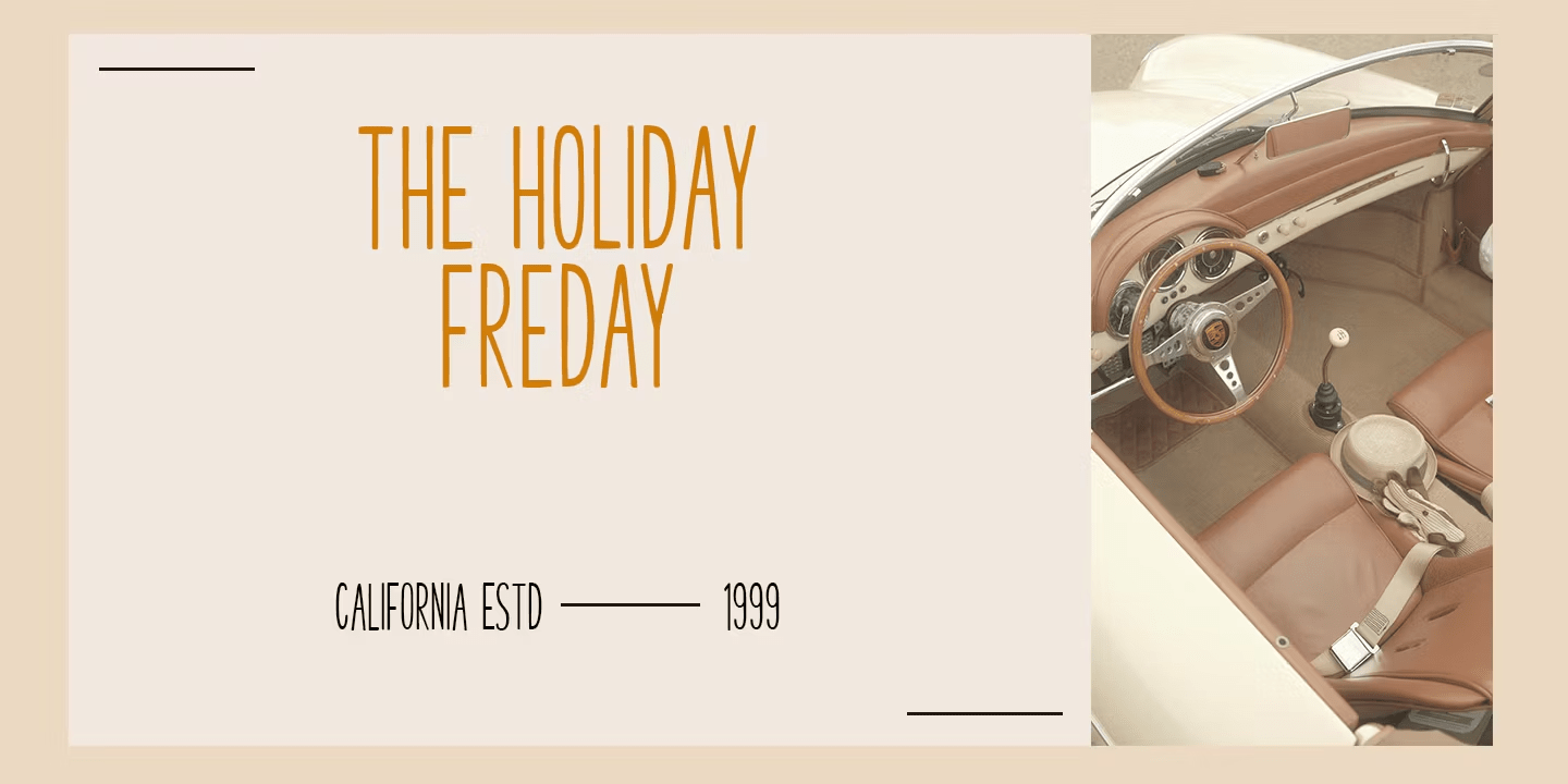 Chrystina Font Poster #1