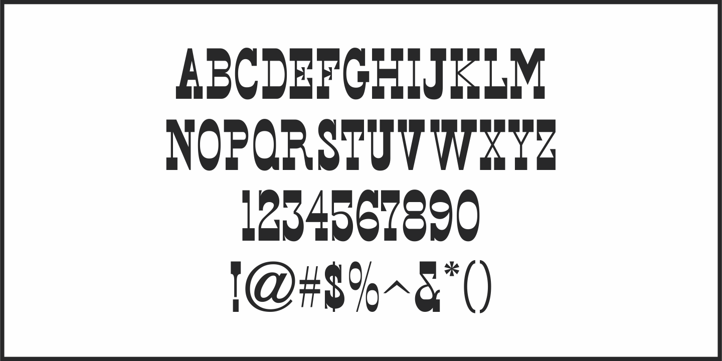 Faux Pas Font Poster #3
