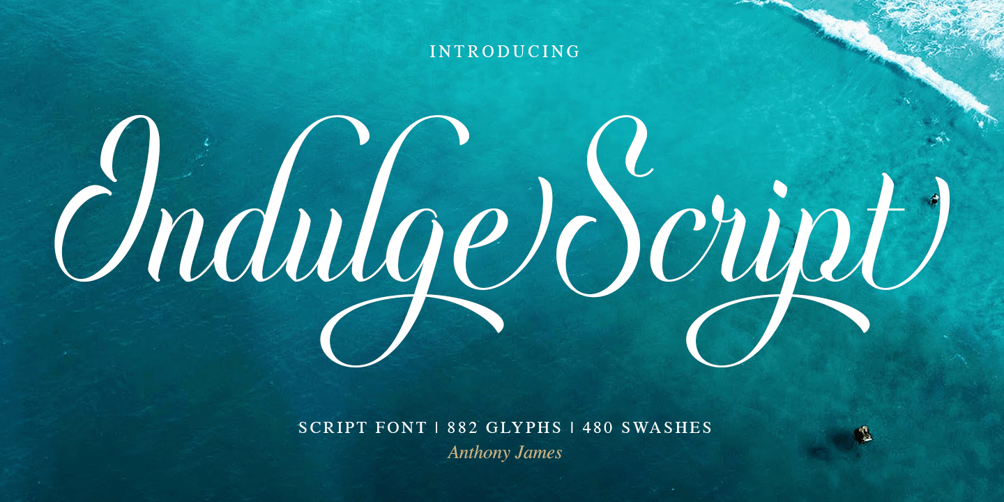 Indulge Script Font Family