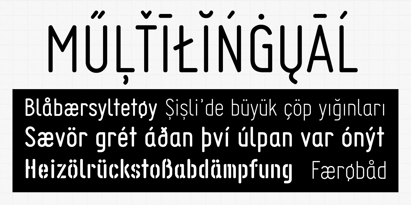 Engineer Font Poster #1