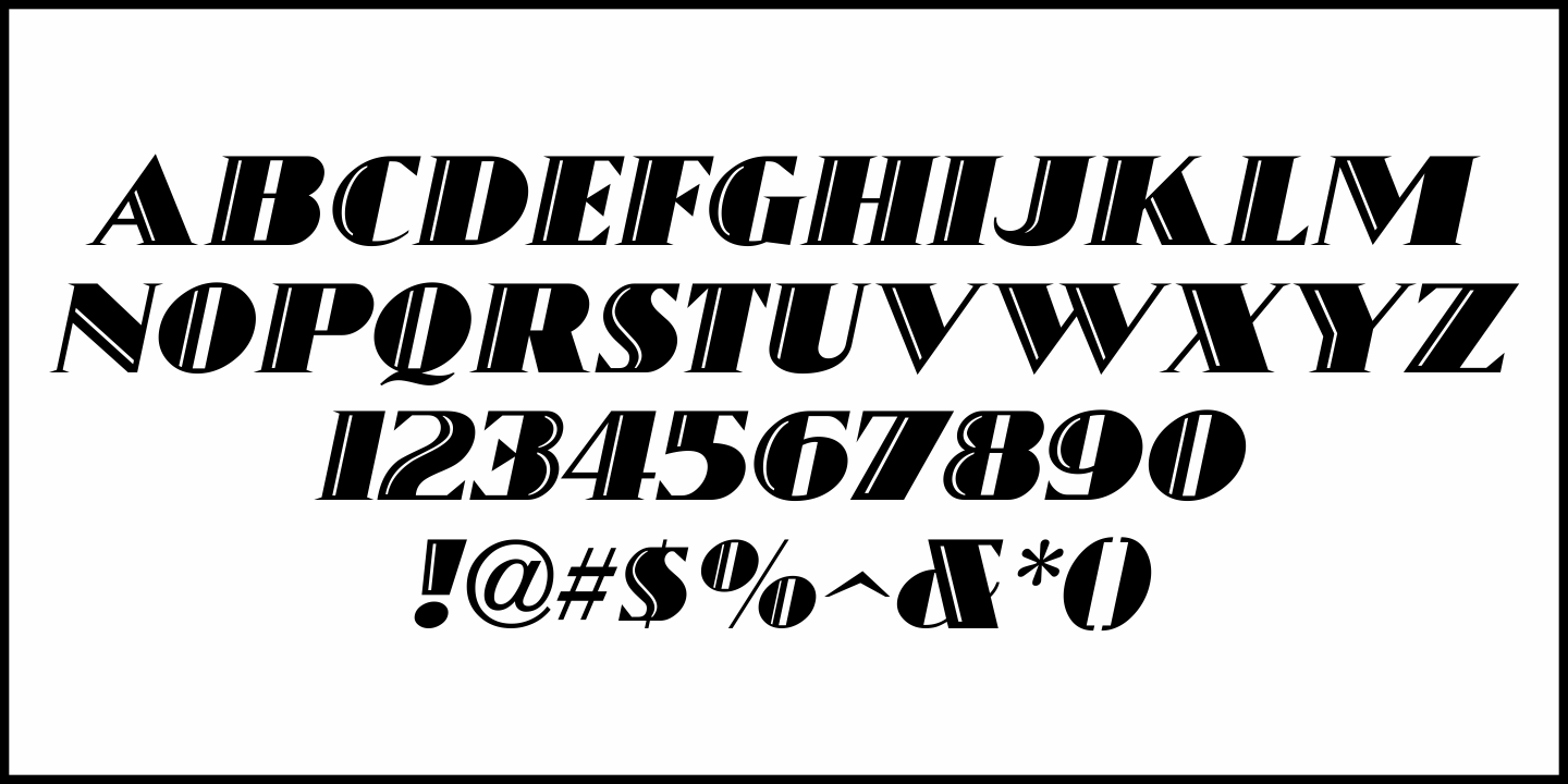 Movie Usher Font Poster #5