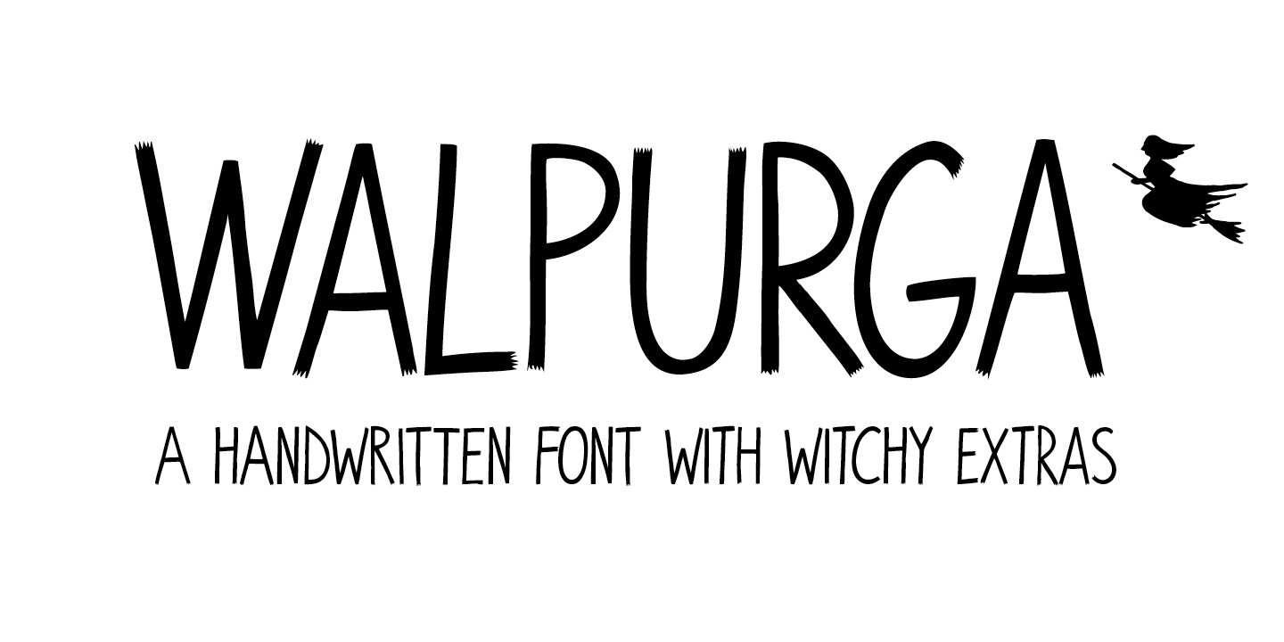 Walpurga Font Poster #1