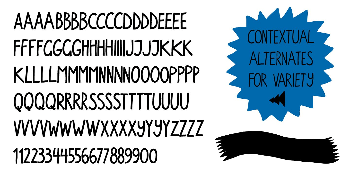 Walpurga Font Poster #1