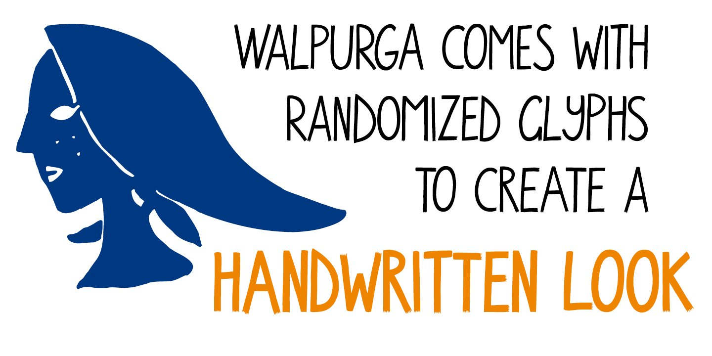 Walpurga Font Poster #1