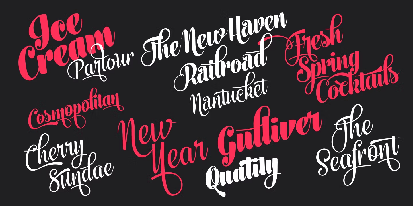 Journey Font Poster #1