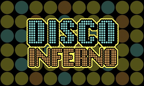 Disco Inferno Font Poster #1