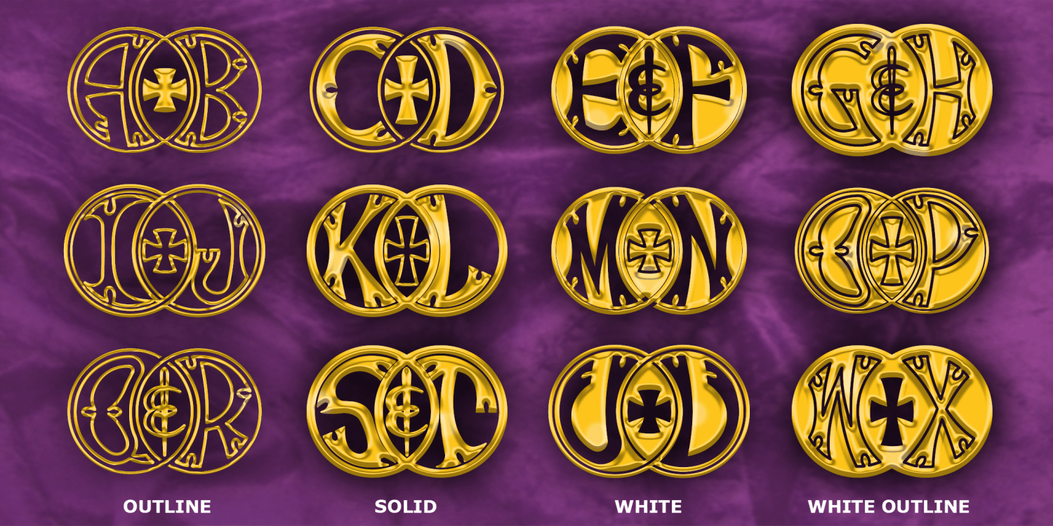 Olden Rings Font Poster #2