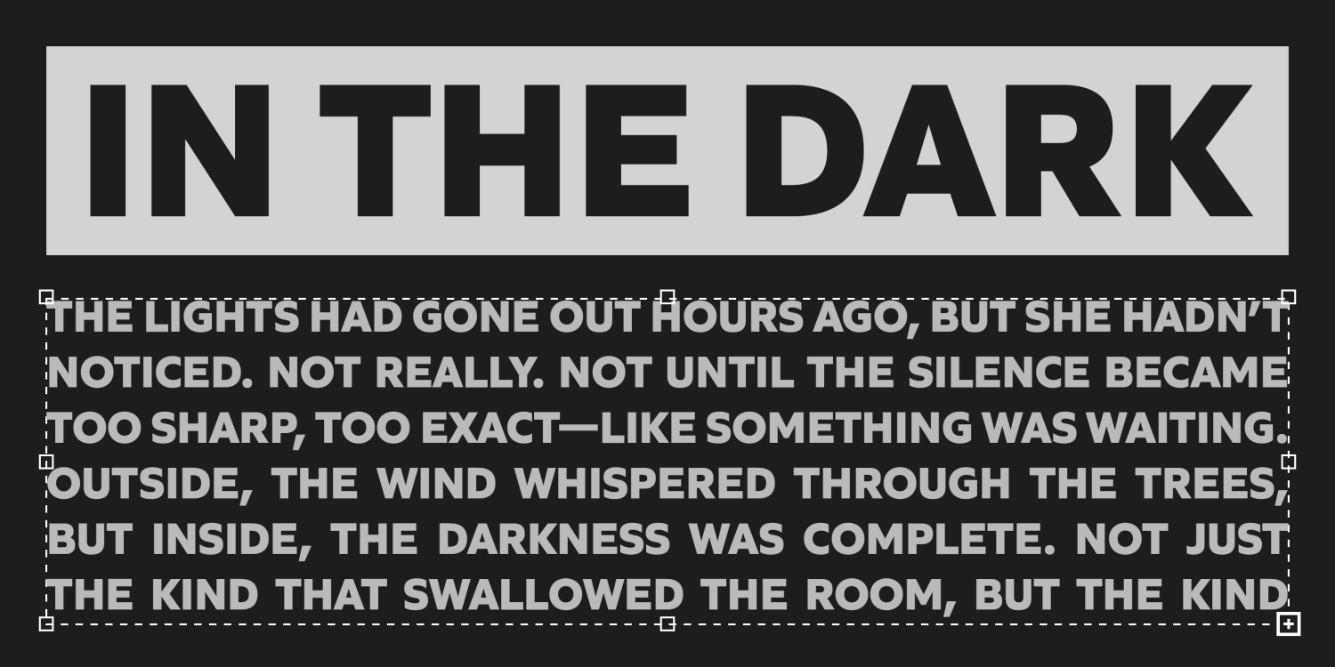 Quiet Sans Font Poster #10