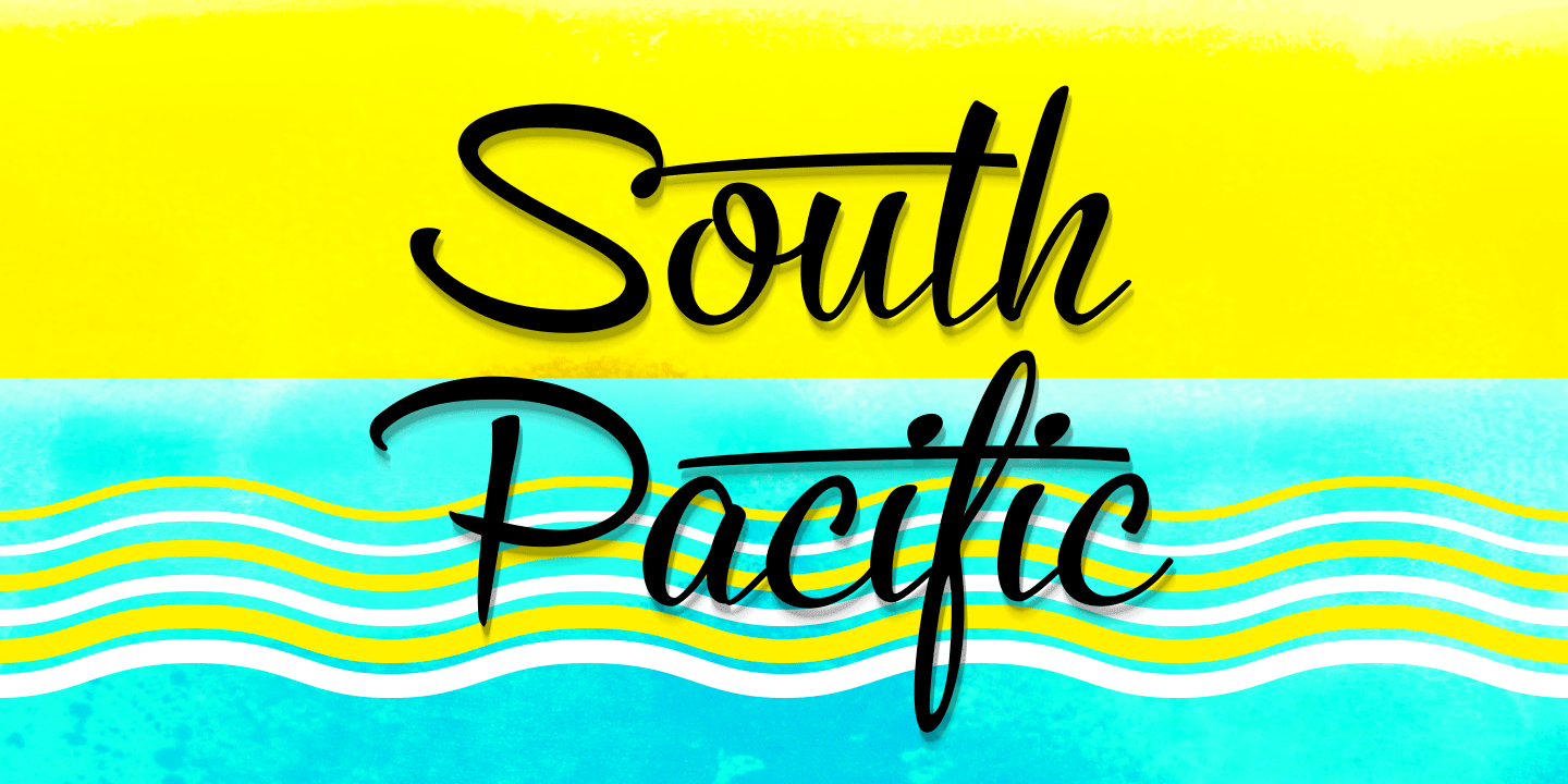 Cold Brew Font Poster #1