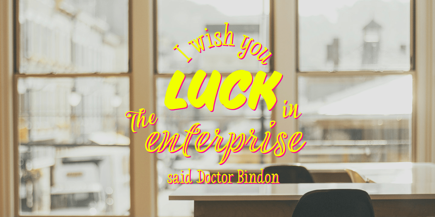 Inkston Font Poster #1