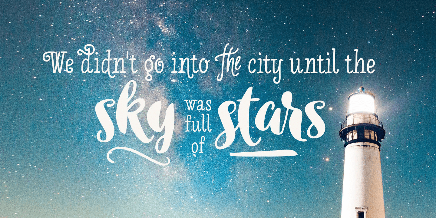 Inkston Font Poster #1