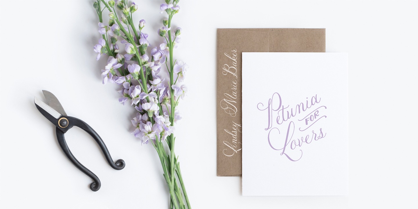 Petunia Font Poster #1