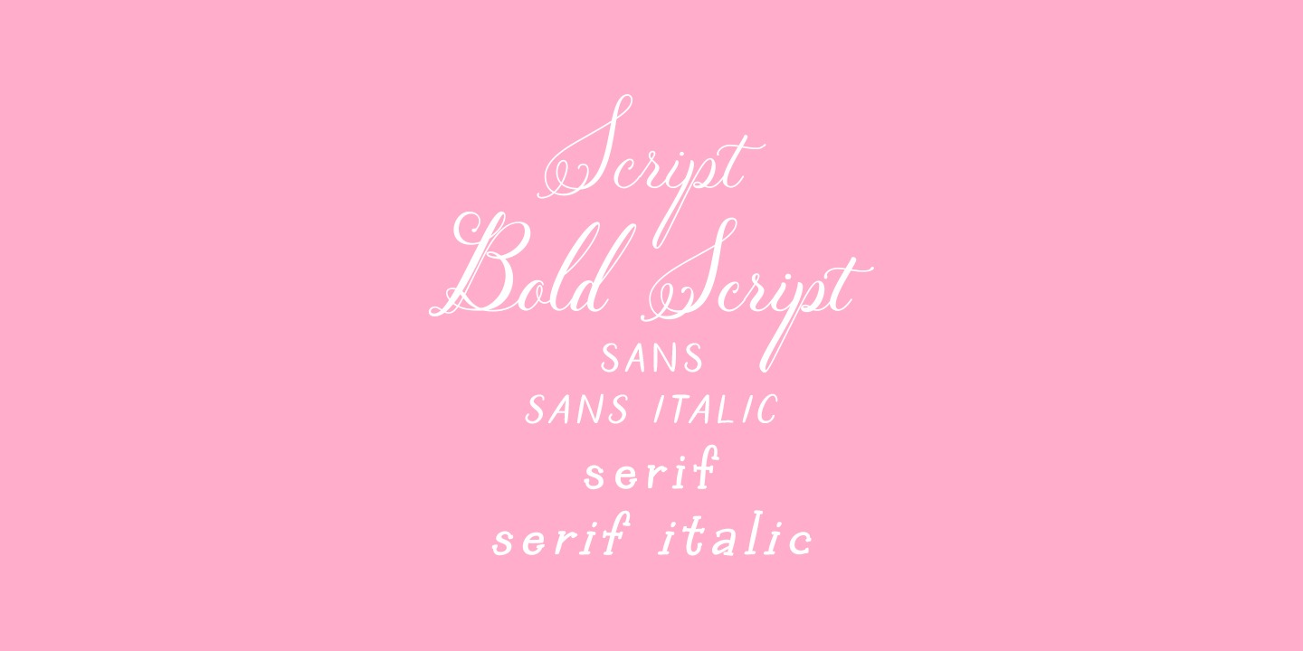Petunia Font Poster #1