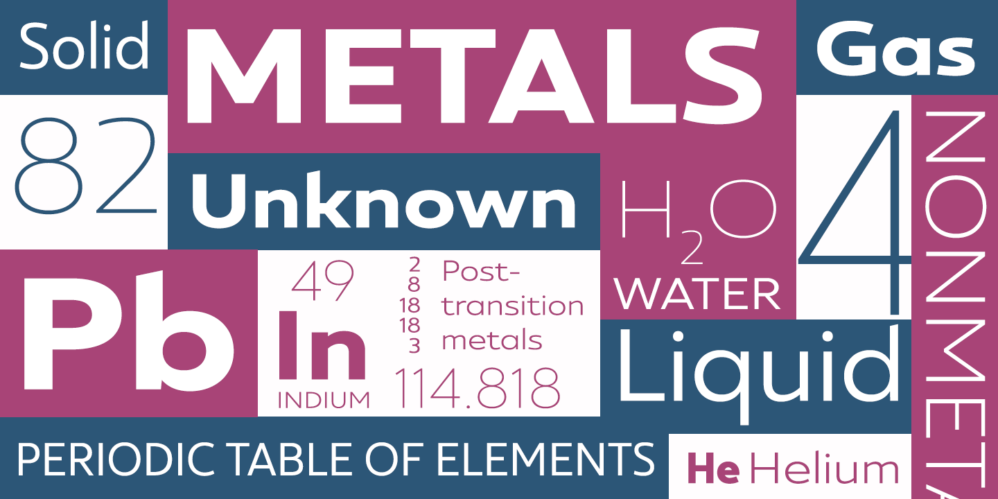 Ultine Font Poster #1