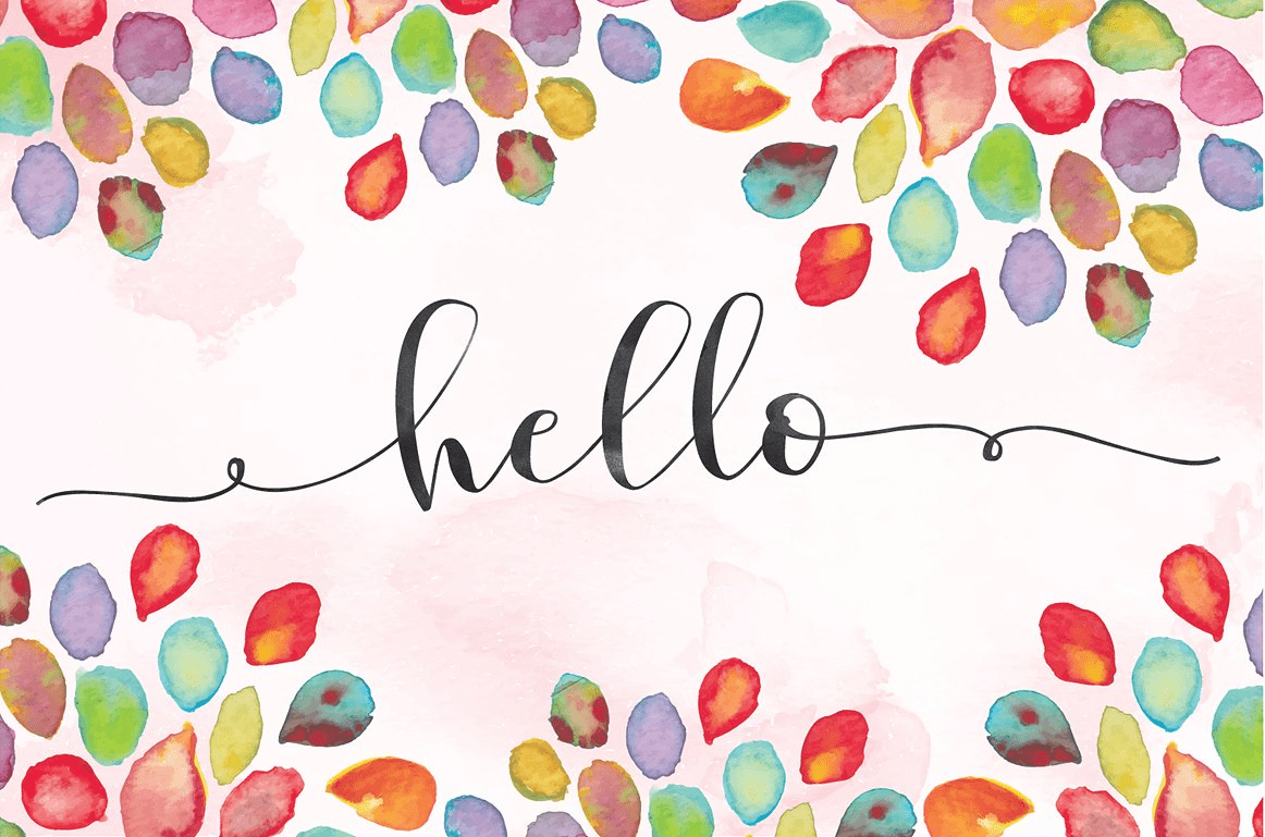 Romantic Script Font Poster #10